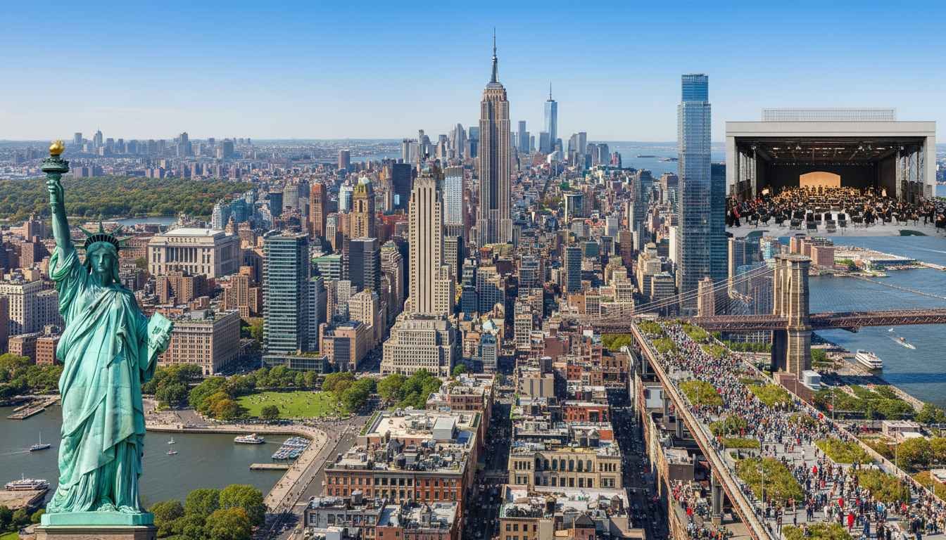 main places to visit in new york