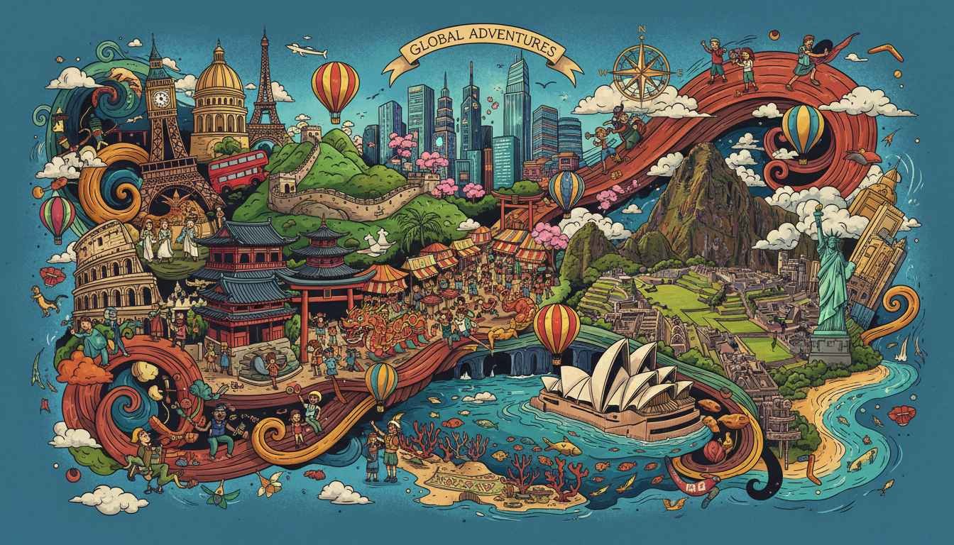 most popular places in the world to visit