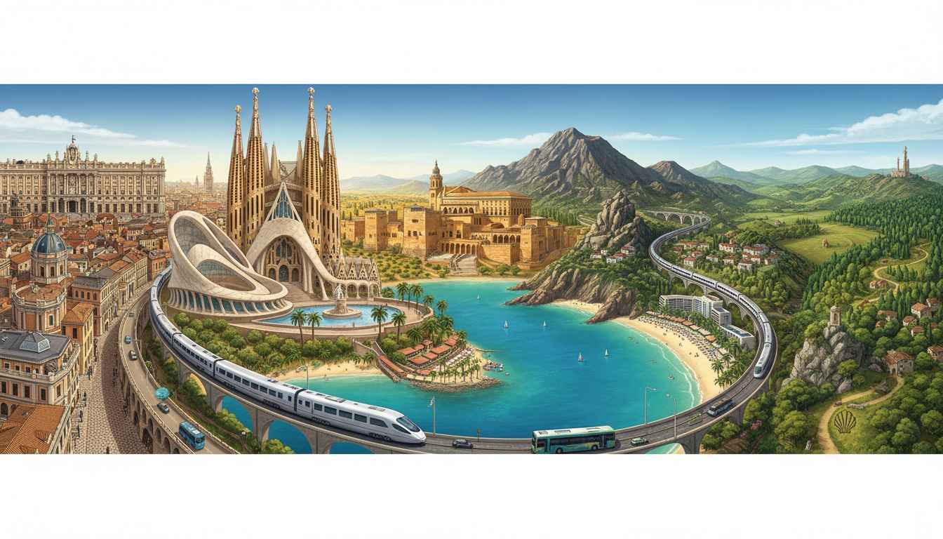 most popular places to visit in spain